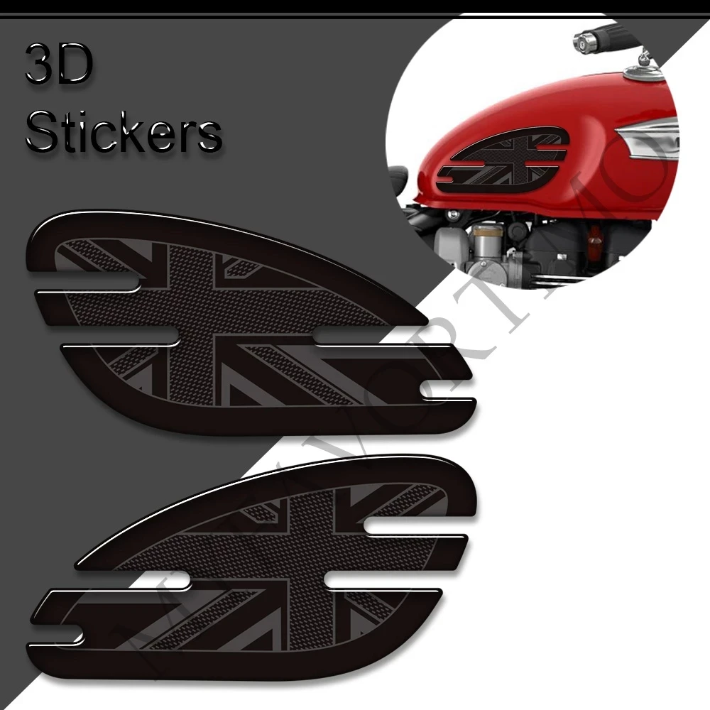 Empuñaduras De Almohadilla De Tanque Para Triumph Bobber Rocket 3