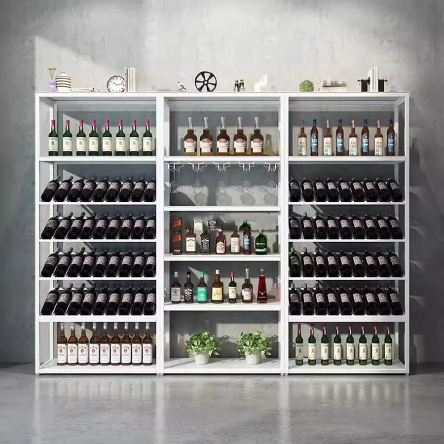 

Industrial Modern Bar Cabinet Living Room White Narrow Ideas Vertical Art Nordic Wine Rack European Schrank Corner Furniture