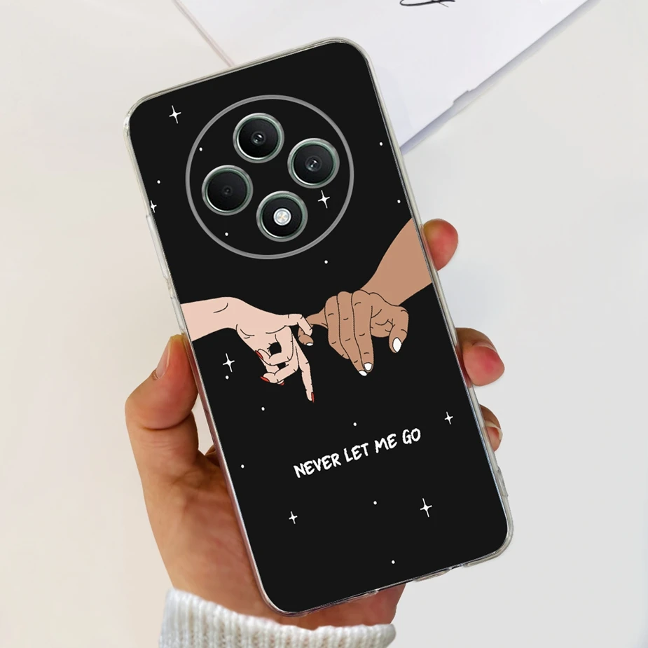 Cute Cat Cartoon Painted Soft Silicone Phone Case Cover