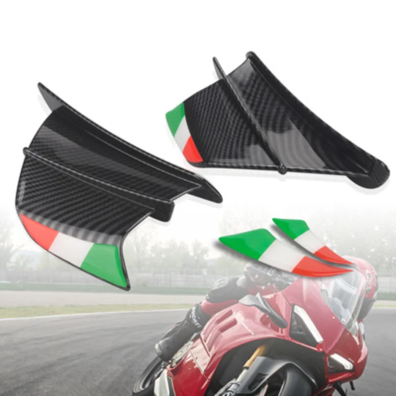 Мотоциклетный воздушный спойлер крыла комплект для Ducati 899 959 1198 1198S 1199 1299 Panigale V4 V4S