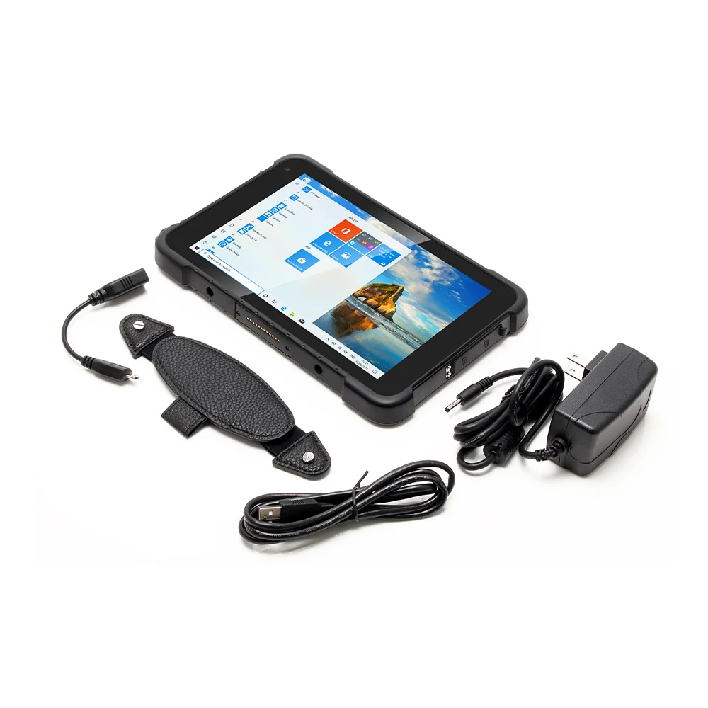 Uniwa Winpad W86H Rugged Waterproof Tablet 8.0Inch HD 4GB+64GB Android 5.1 Tablets 8500mAh Battery Rear Camera 5MP Mobile Phones