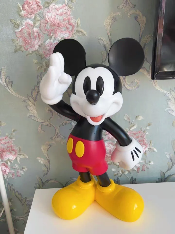 Fashion Electroplating Mickey Mouse Action Figure Simple Modern