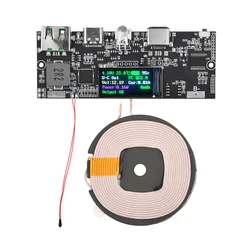 High - Power Wireless Charger with Fast Charging and Universal Protocol Support (With wireless)