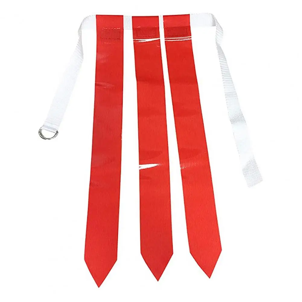 Football Waist Flag Adjustable Anti-slip Portable American Football Match Training Belt Rugby Flag Tag Waist Strap