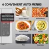 op Microwave with Smart Sensor, 6 Menus, Auto Defrost, ECO Mode, Mute Option & 16.5" Position 5