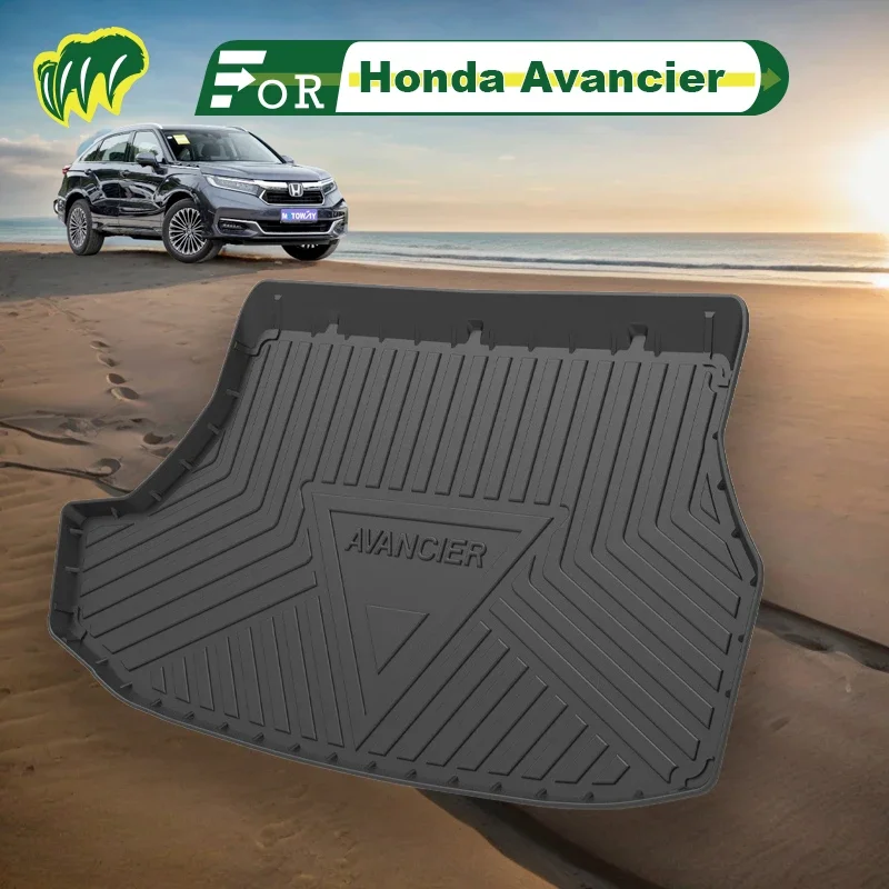 

For Honda Avancier 19 20 21 2022 2017-2024 Custom Fit Car Trunk Mat All Season Cargo Mat 3D Shaped Laser Measured Trunk Liners