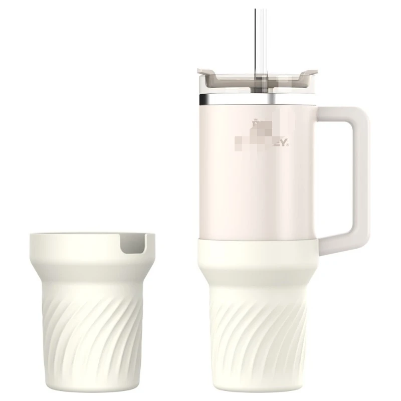 Silicone Cup Bottom Protector Sleeve for Stanley Cups - Convenient and Practical Home Essential Travel Cup  Accessories