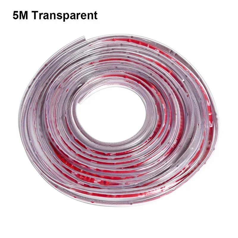 1-3pcs 2M/5MCar Door Protector Anti Collision Strip U Type Universal High Quality Rubber Car Door Edge Protection Car Accessoris