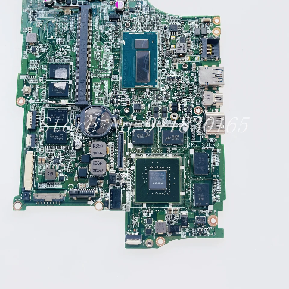 AS-IS) Acer Aspire V5-552P AMD A10-5757M Motherboard DA0ZRIMB8E0 REV:E (PARTS