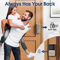 Smart Lock with password, Keyless Entry Door Lock with Touchscreen Keypads, Easy to Install, App Unlock, 50 User Codes - Image 5