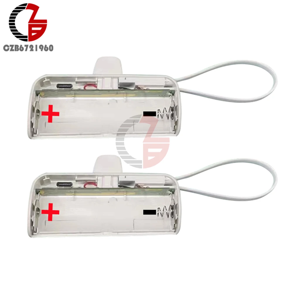 Mini Power Bank 18650 21700 Custodia per caricabatteria Telefono cellulare portatile Scatola batteria PoverBank Kit materiale per pacco di alimentazione mobile fai-da-te - Image 5