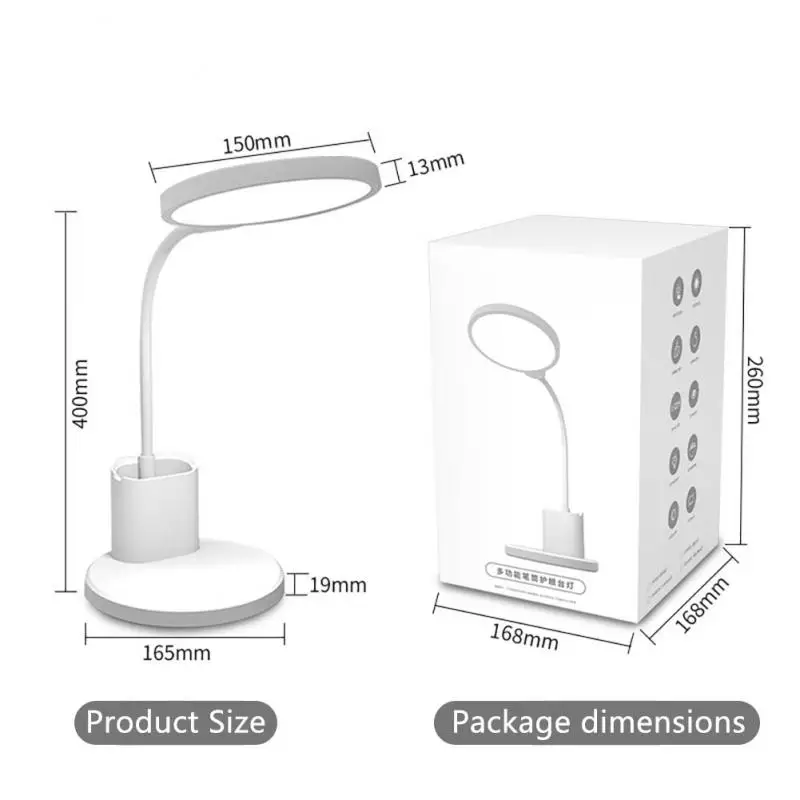 

Eye Protection Ai Smart Home Desk Lamp Adjustable State-of-the-art English Control Student Reading Lamp Advanced Intelligent