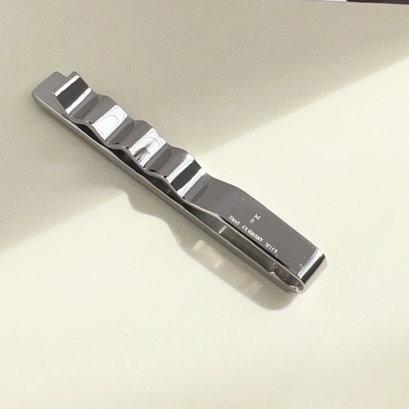 PJS MB Tie Clip Blue Gemstone Pattern 1:1 High Quality Black Man Shirt Cufflinks Classic Buttons With Box Set