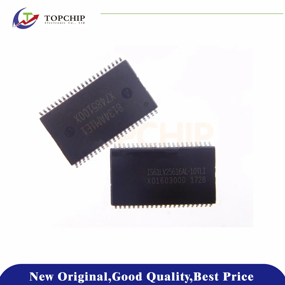 

1Pcs New Original IS61LV25616AL-10TLI SRAM - Asynchronous Memory IC 4Mbit Parallel 10 ns 44-TSOP II