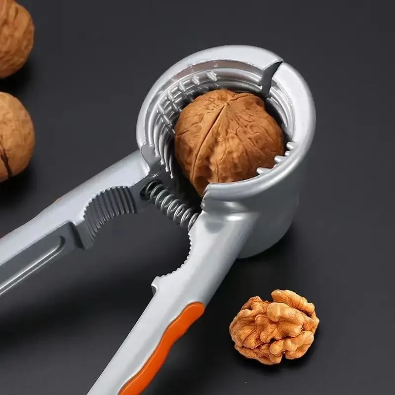 Metal Multi-Functional Nut Cracker Walnut Chestnuts Hazelnut Pliers Shell Opener Household Tools