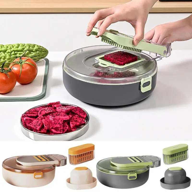 

Multifunction Vegetable Cutter Meat and Potato Slicer Carrot Grater Food Chopper Kitchen Accessories for Onion Cucumber Potatoes