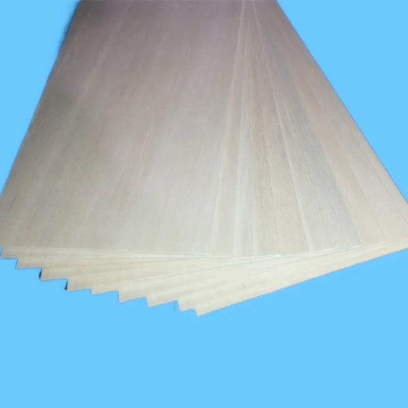 10pcs 500x100x0.75/1/1.5/2/2.5/3/4/5mm DIY 비행기 보트 모델 재료에 대 한 우수한 품질 모델 발사 나무 시트