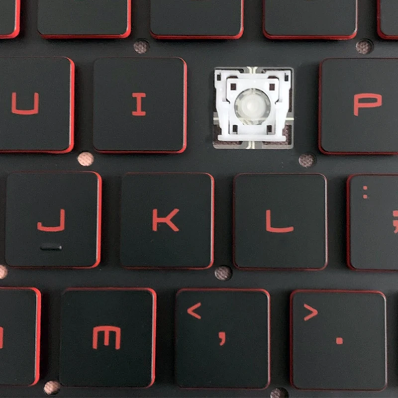 Keycap de Substituição para Teclado Portátil Dobradiça de Teclas Msi Katana Gf66 Gf76 11sc 11uc 11ud 11ug 11ug 11ug 12ud 12ug 12ug Keycap e Clipes - Imagem 2