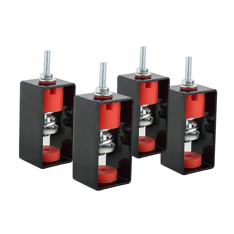 4Pack Ceiling Vibration Damping Mounts, Spring Vibration Isolator For Soundproof And Shockproof For Theater Studio