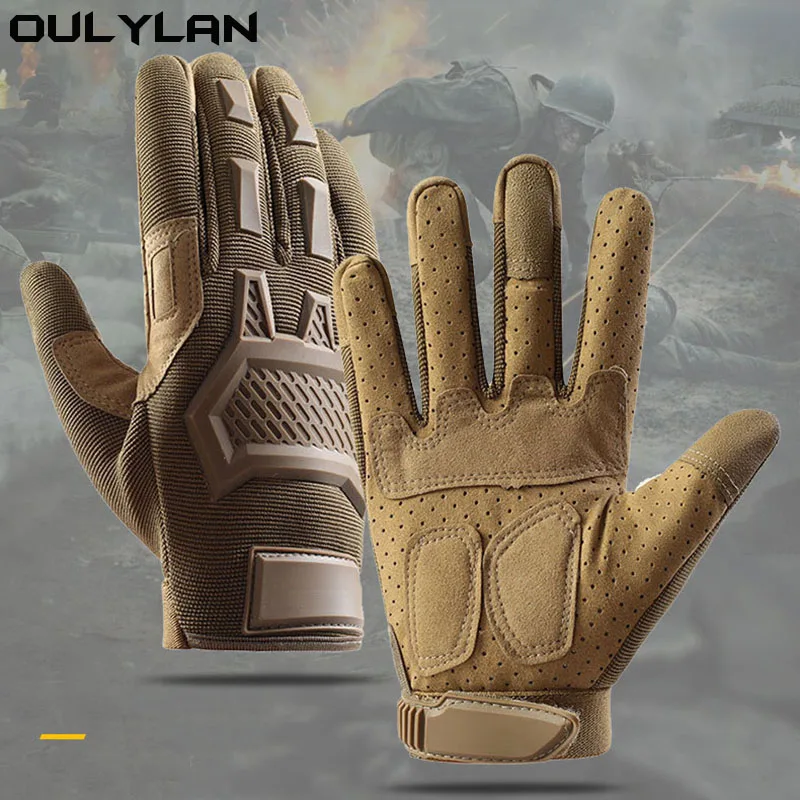 

Outdoor Motorcycle Mittens Army Cycling Glove Sport Climbing Paintball Shooting Gloves Hunting Riding Ski Full Finger Mittens