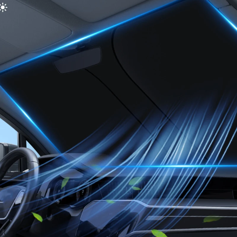 Ford EcoSport용 자동차 부품, 2013  2020 2014 햇빛가리개 앞유리 햇빛 차단 열 커버, 여름 자동차 인테리어 액세서리 도구