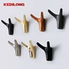 Furniture hardware European style horn hook bathroom wardrobe door wall hook 5