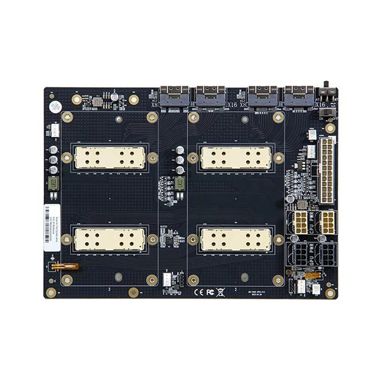 SXM2-300G 듀얼 채널 패스스루 베이스보드 V100 SXM2 그래픽 카드 300G 통합 Nvlink Lite SXM2 어댑터 보드-ELEC