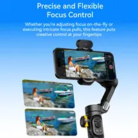 AOCHUAN Smart XE Ai Smartphone 3 Axis Gimbal Stabilizer For iPhone and Android phone Face tracking without app Handheld Gimbal - Image 4