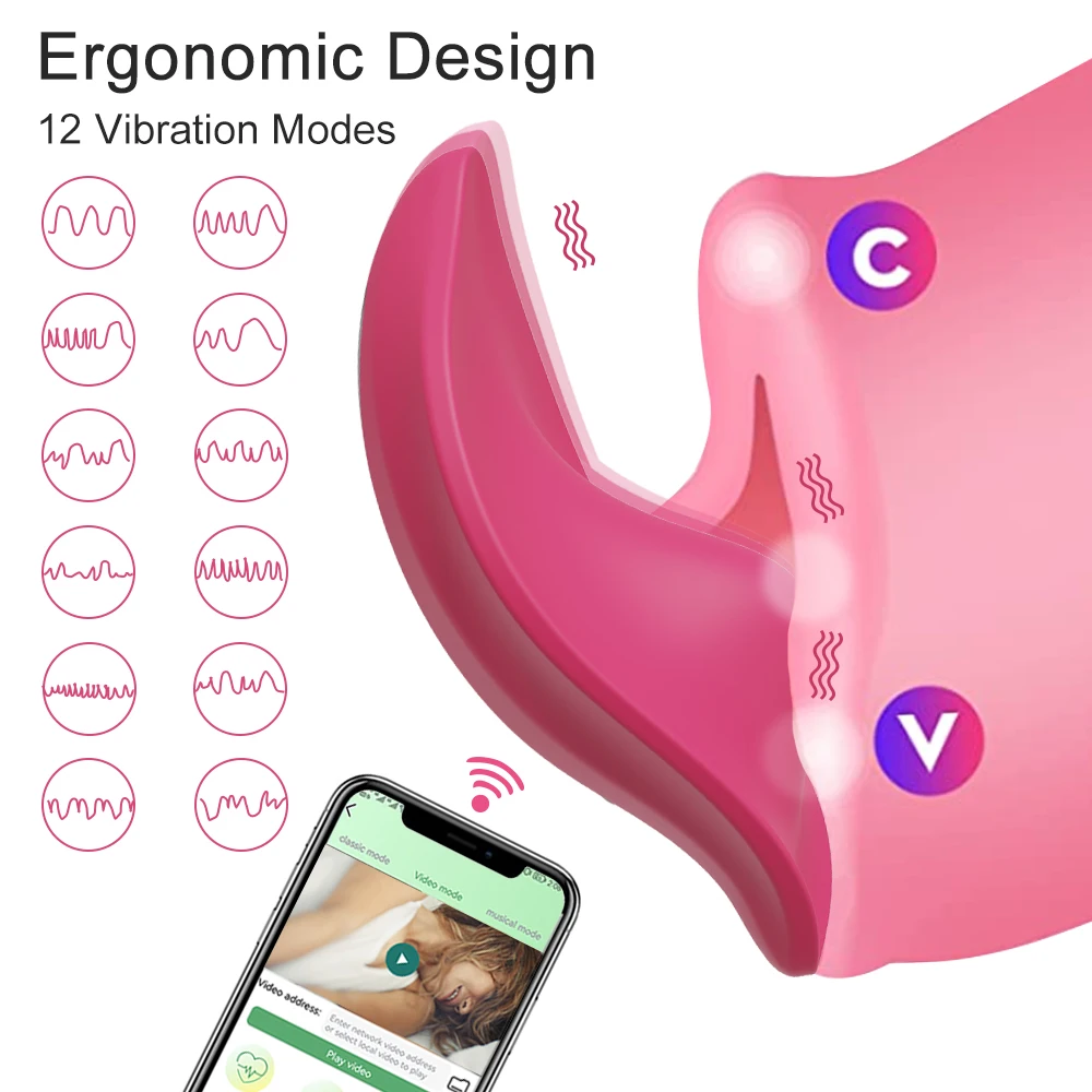 APP Bluetooth G Spot Dildo Vibrator Female Wireless Remote Control Vibrating Clitoris Stimulator Sex Toy for W_voghion.com