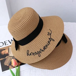 Honeymooning summer Beach sun Hat Honeymoon Bridal Shower Bride to be Future Mrs Newlywed Just Married destination wedding Gift