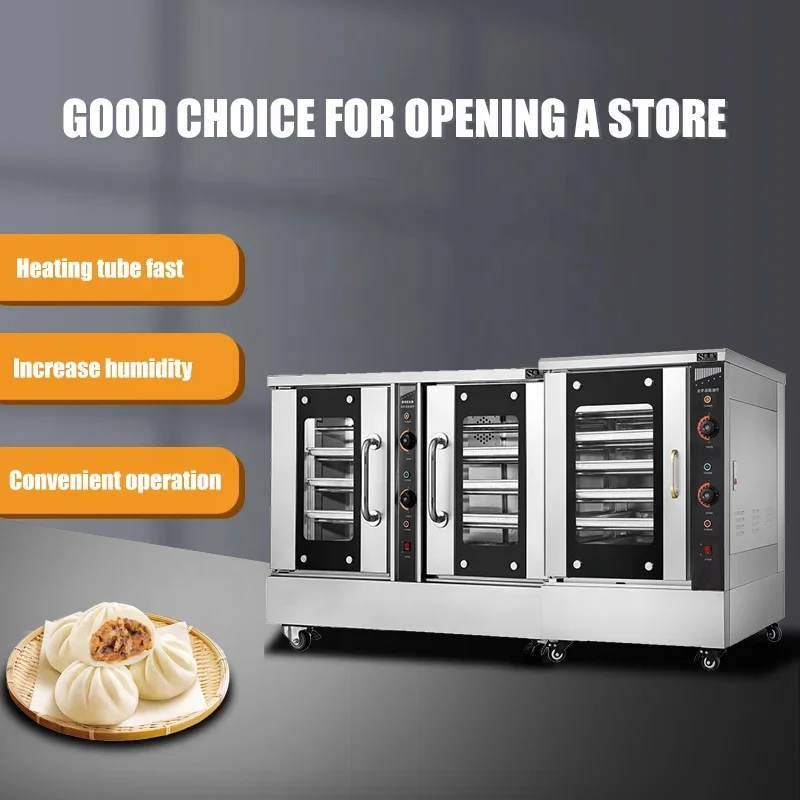 Vertical Proofer Cabinet Fermentation Dough Proofing Cabinet Pastry Oven Bread Proofer Machine 5