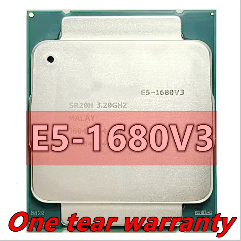 

E5-1680V3 SR20H CPU 3,20 GHz 20M 8-Core 22NM LGA2011-3 140W E5 1680V3 процессор E5 1680 V3