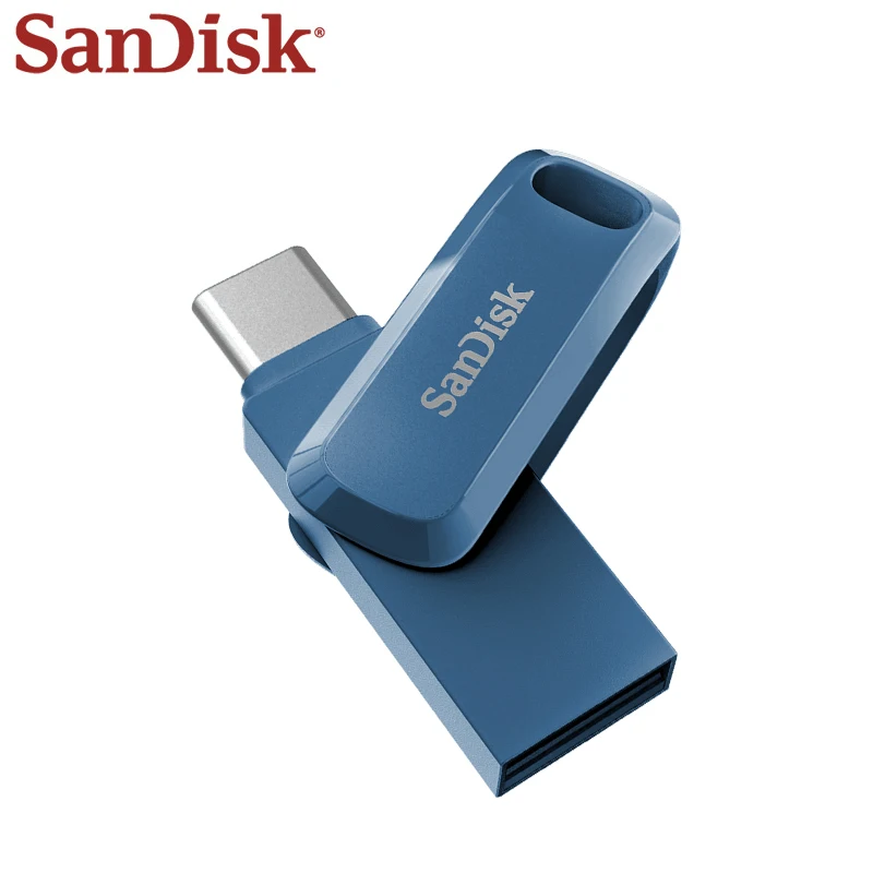 SanDisk 256GB 512GB Ultra Dual Drive Go USB Type-C OTG USB 3.1 Tiffany Blue