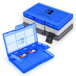 NS Switch Oled Anti-drop 12 In 1 Game Card Storage Case ABS Hard Shell Cover Box for Nintendo Switch Nintendoswitch Accessories