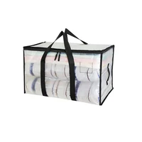 Thickened Non-Woven Fabric Blanket Organizer Quilt Storage Bag Blanket Storage Bags With Zipper Outdoor Luggage Bags For Travel 1