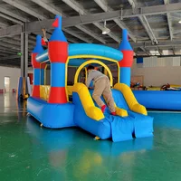 Children’s Inflatable Bouncy Castle with Slide – Outdoor Backyard Fun for Kids