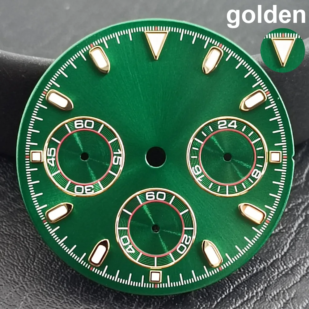 29mm Luminous Mechanical Watch Dial for VK-63 Movement - Premium Assembly Accessory