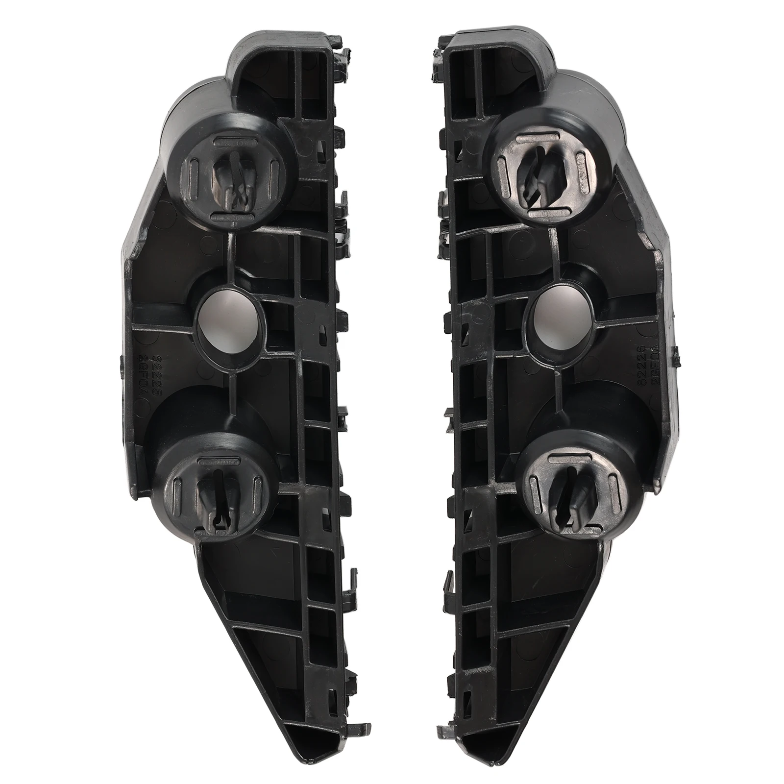 Nissan Altima Car Front Bumper Retainer Brackets Spacer Left Right Pair Side Beam Mount Support 62220-9HS0A