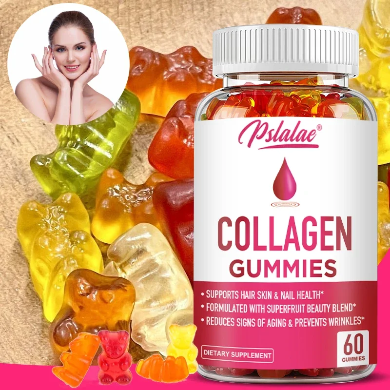 

Women's Collagen Gummies - with Type 1 & 3 Collagen, Vitamins & Superfruit Beauty Blend - Hair Nails & Skin Vitamins