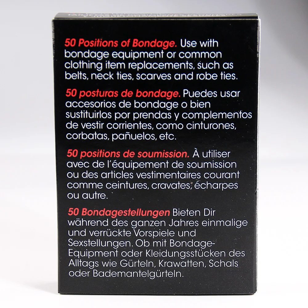 Tarjetas de posición Sexual en inglés y español, juegos de rol para adultos, comandos de dormitorio, Juguetes sexuales para parejas mayores de 18 años, productos eróticos 3 Tarjetas de posición Sexual en inglés y español, juegos de rol para adultos, comandos de dormitorio, Juguetes sexuales para parejas mayores de 18 años, productos eróticos 3