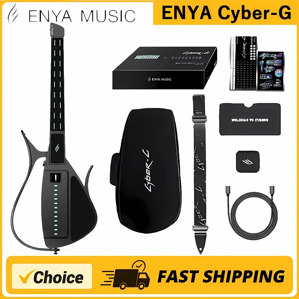 【New】ENYA CyberG Stringless Guitar Intelligent Playing One Man Band Autostop Piano Electronic Musical Instrument