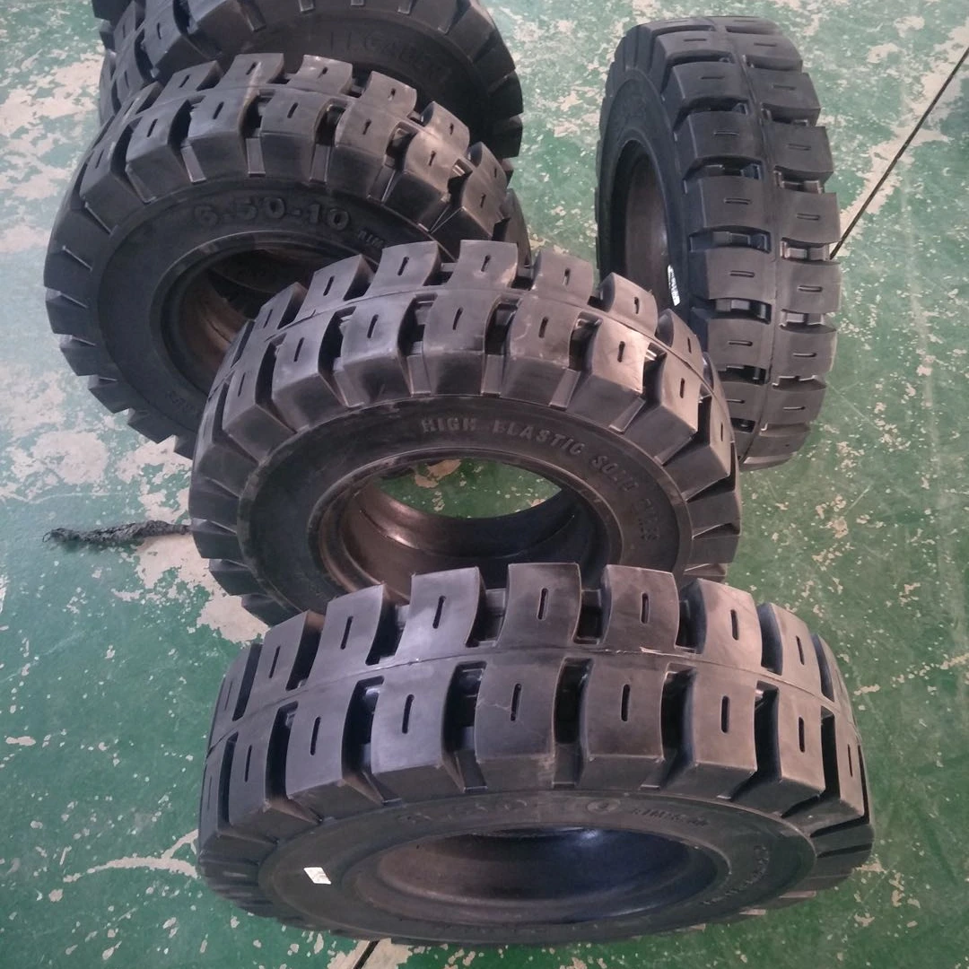 

forklift tire 650-10 Solid forklift tire 6.50-10