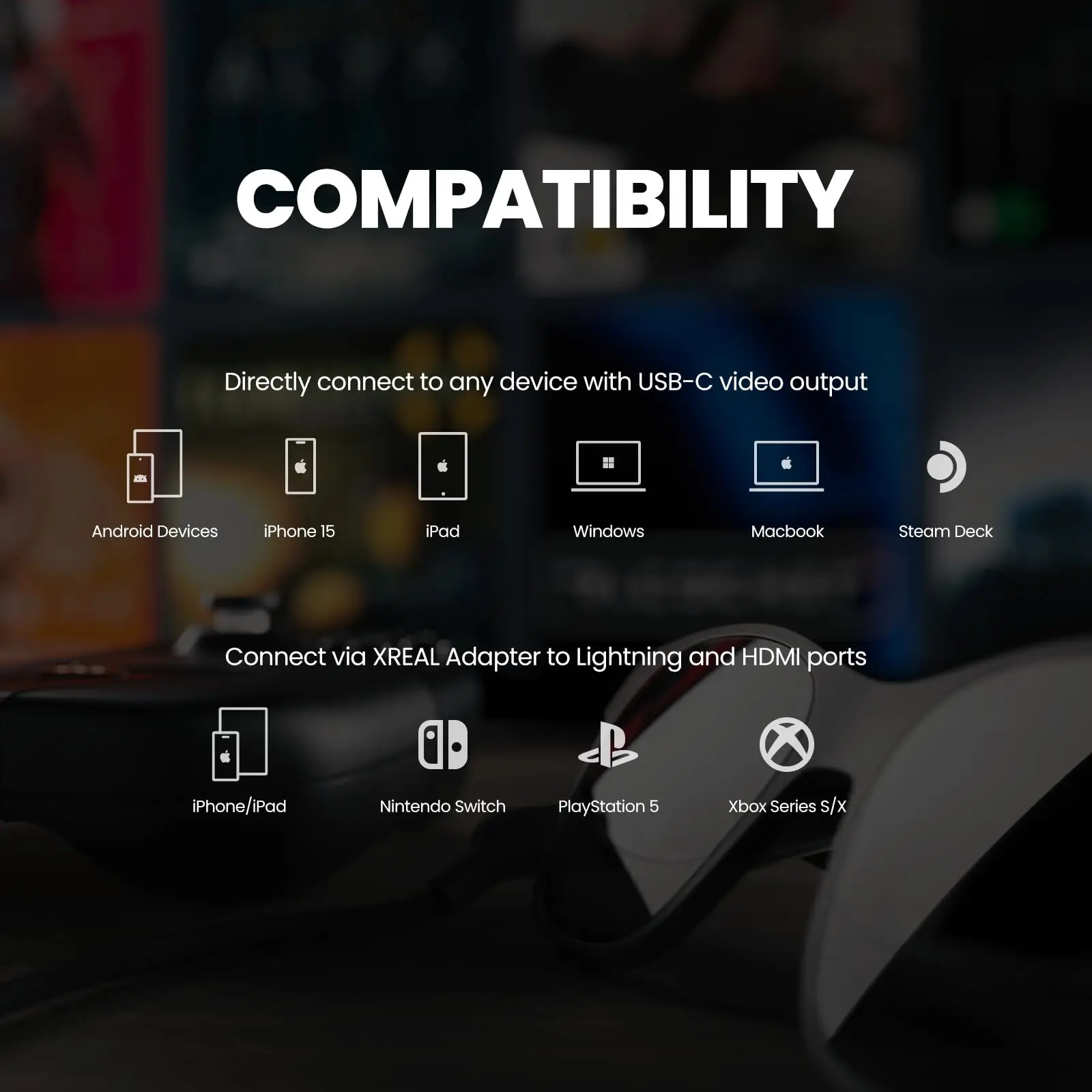 XREAL Air 2 Pro Nreal Air2 Pro Smart AR Glasses HD 130" Space Giant Screen Private Cinema Portable 1080p View