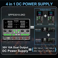 Dual Channel 4 in1 DC Power Supply RS232/485 USB Adjustable Voltage Regulator OCP/OVP Output Support Series Parallel Connection - Image 4