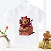 The Lion King Simba T Shirt Kids Boys Clothes White Short Sleev T-shirts Summer Children Clothing Baby Tops 1-12 Years Old 4