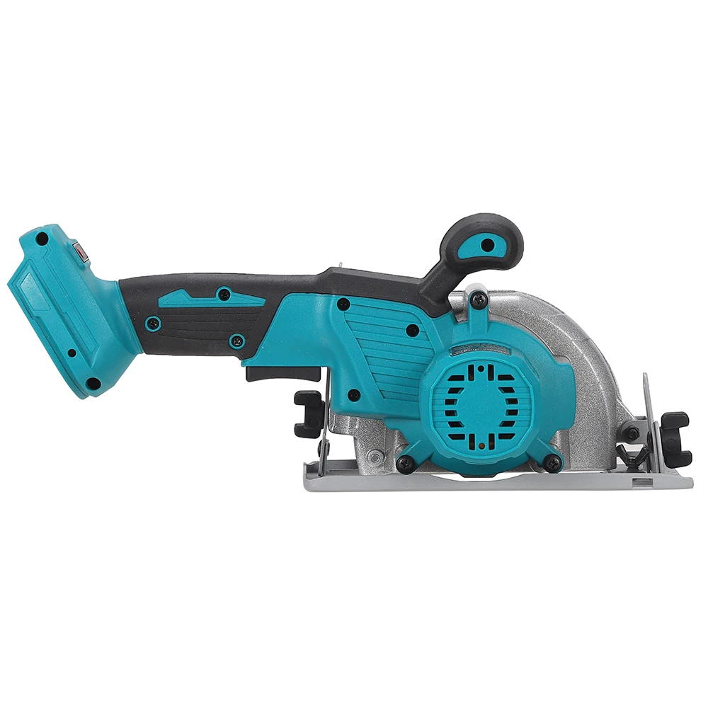 18V 125 mm 5 inch Cordless Electric Circular Saw Wood Stone Adjustable Circular Cutter Saw Compatible BL1840 1850 1860 Battery 4