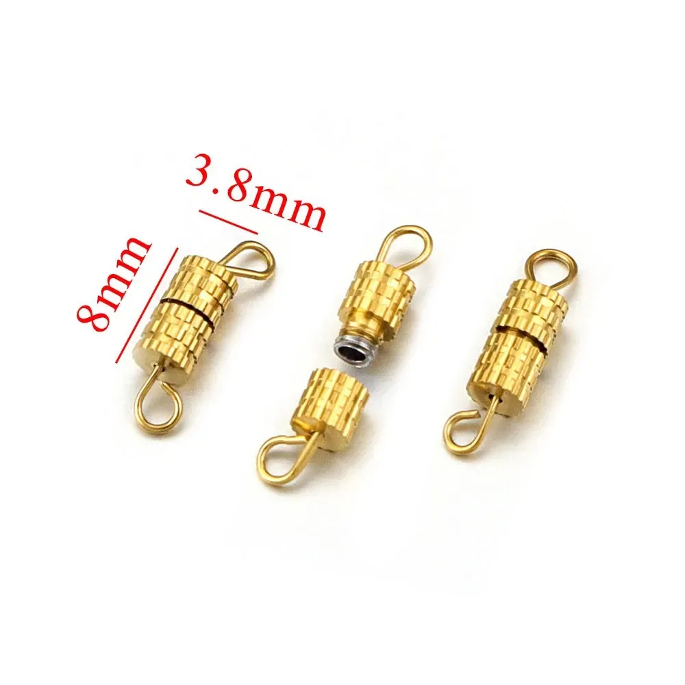 DIY handmade spiral bracelet necklace connection buckle 2