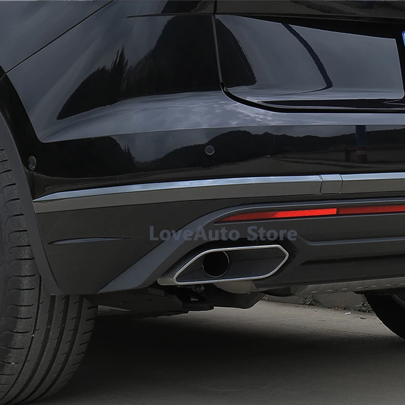 Protector De Parachoques Trasero De Acero Inoxidable Para VW Tiguan (2007-2015) – Cromado, 3 Piezas