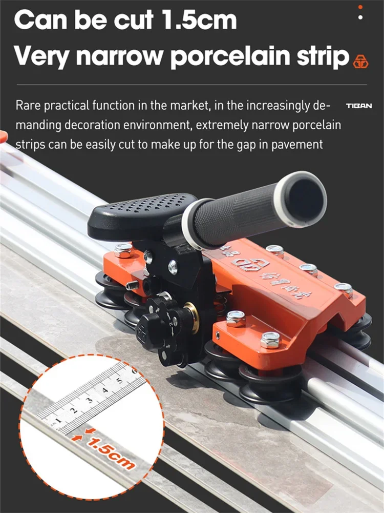 Multifunctional Track Cutter Large Slate Plate Cutting Machine High Precision Floor Tile Track Push Knife Cutting