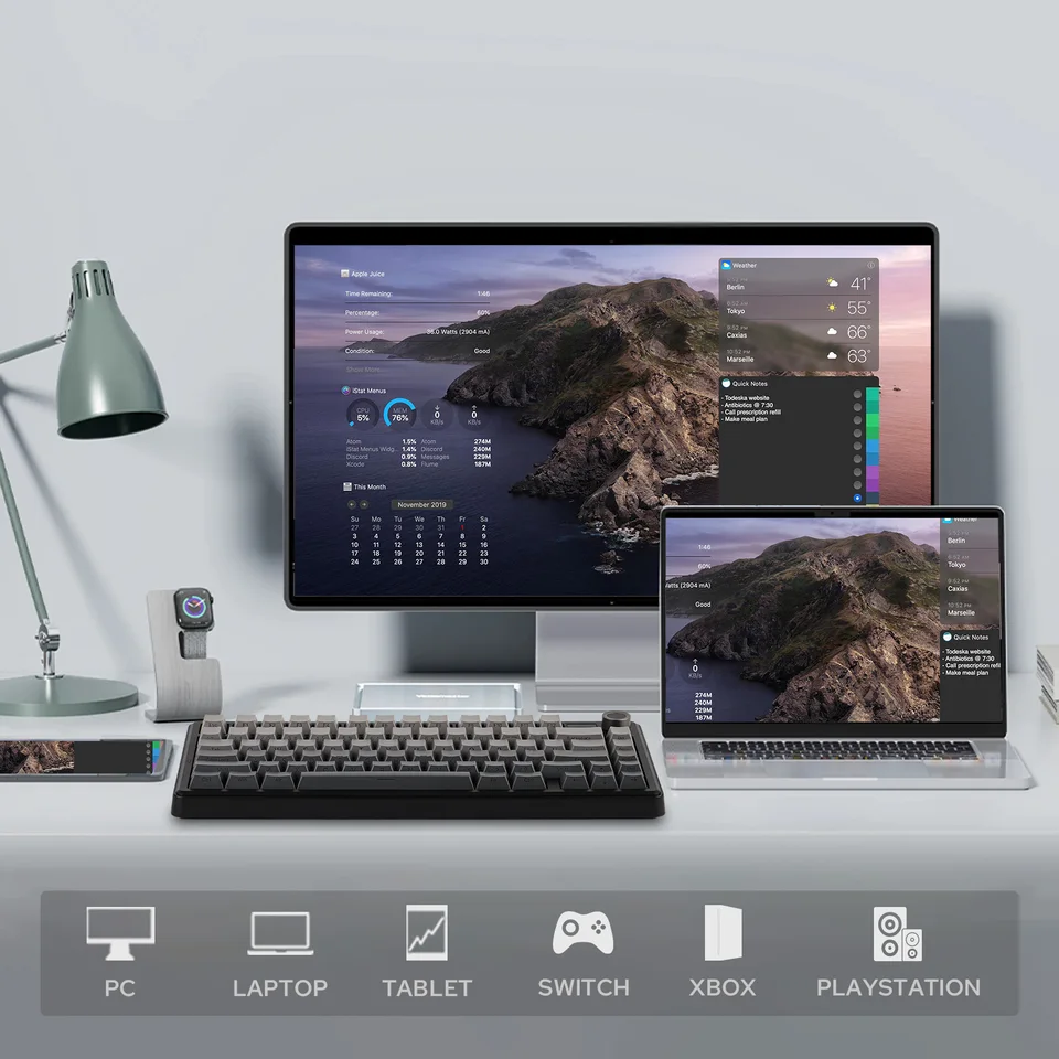 EPOMAKER X AULA F75 MAX Compact 75% ANSI Layout Wired